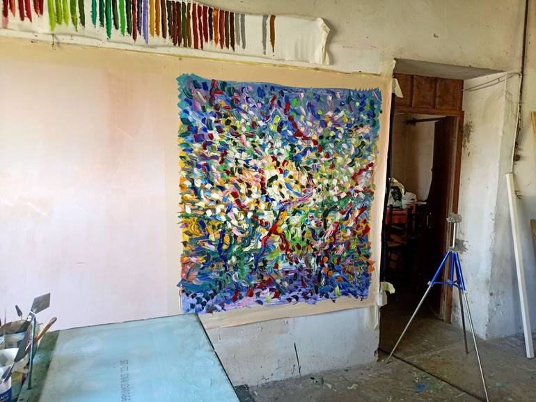 Original Abstract Painting by antonino Puliafico