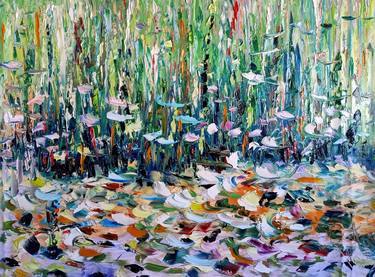 Original Impressionism Abstract Paintings by antonino Puliafico