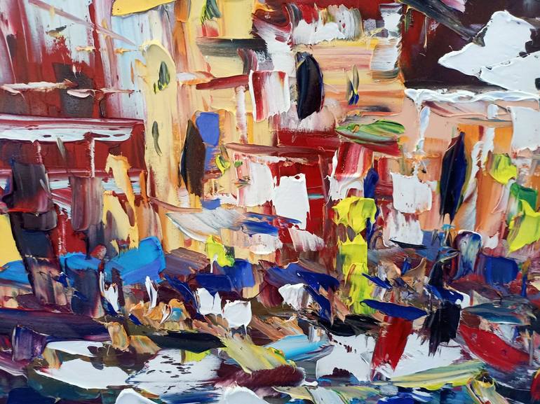 Original Abstract Painting by antonino Puliafico