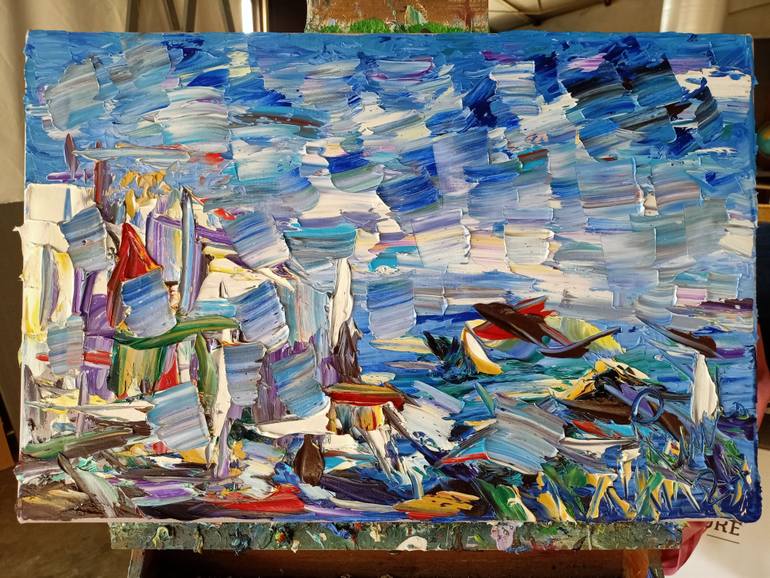 Original Contemporary Abstract Painting by Antonino Puliafico