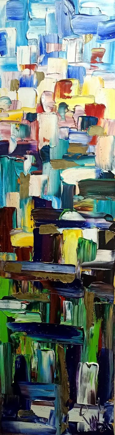 Original Contemporary Abstract Paintings by Antonino Puliafico