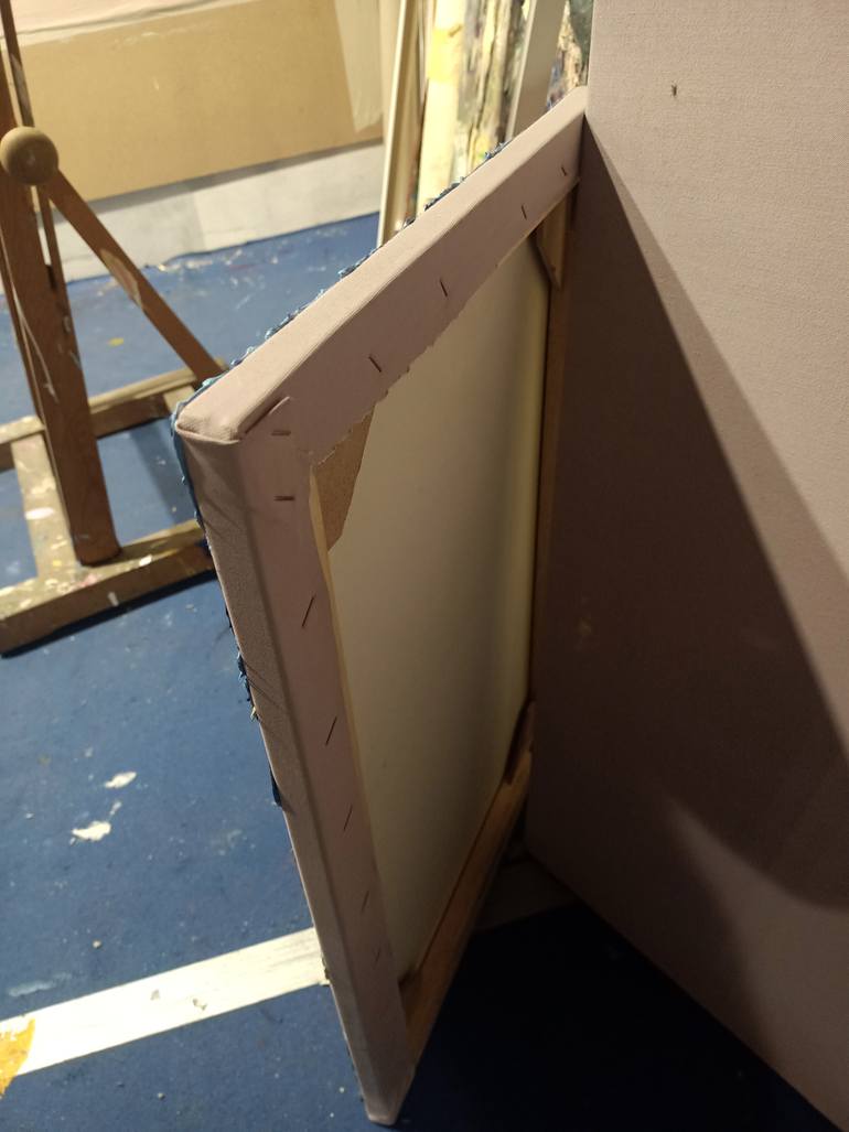 Original Abstract Boat Painting by Antonino Puliafico