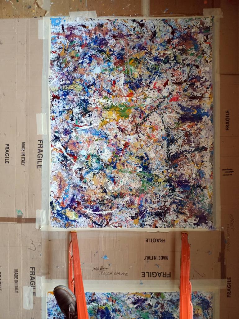 Original Contemporary Abstract Painting by Antonino Puliafico