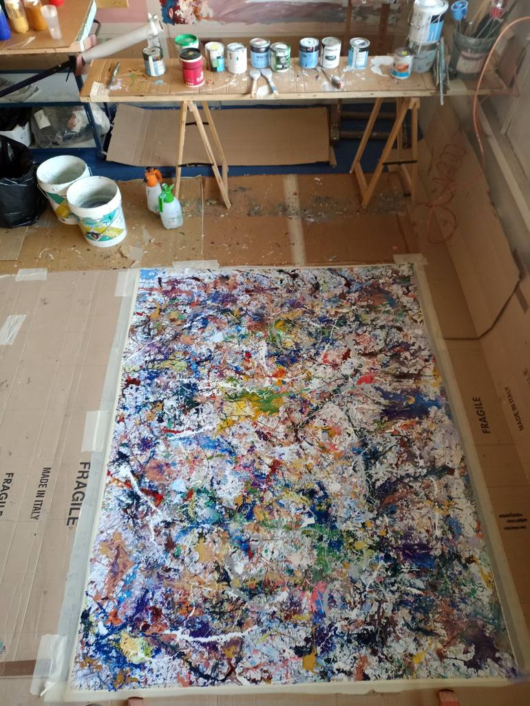 Original Contemporary Abstract Painting by Antonino Puliafico