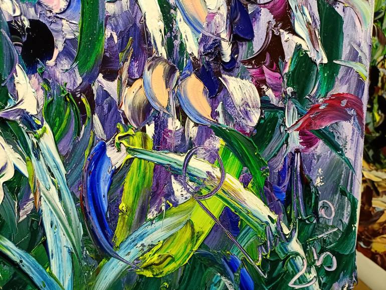 Original Abstract Architecture Painting by Antonino Puliafico