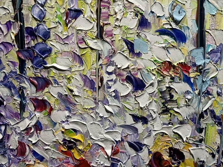 Original Abstract Architecture Painting by Antonino Puliafico