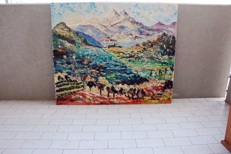 Original Landscape Painting by antonino Puliafico