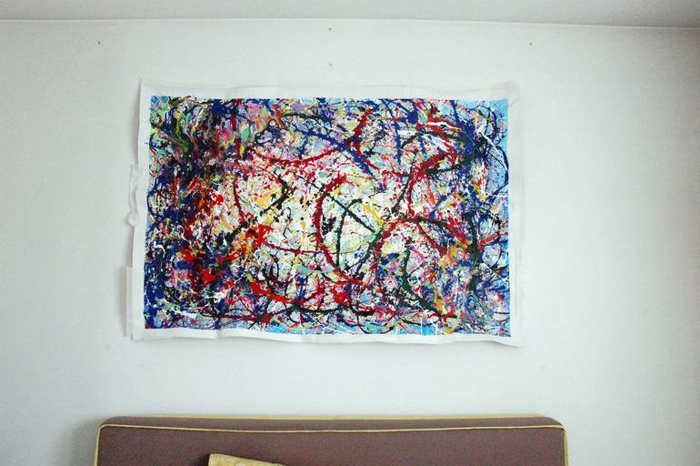 Original Conceptual Abstract Painting by antonino Puliafico