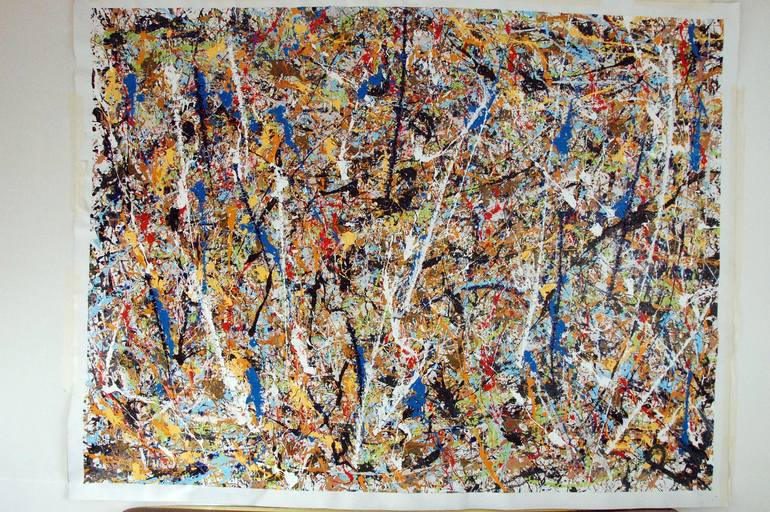 Original Abstract Painting by antonino Puliafico