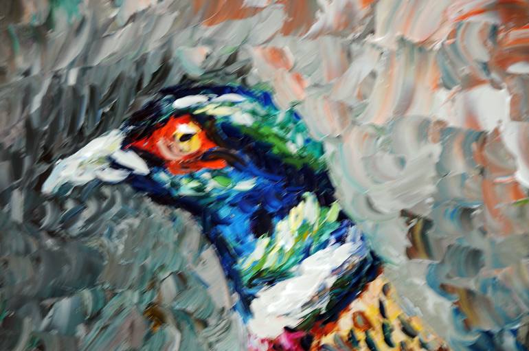 Original Impressionism Animal Painting by antonino Puliafico