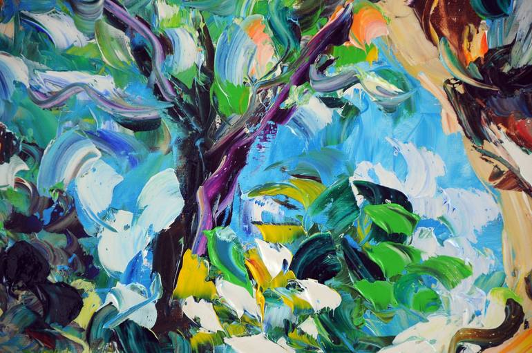 Original Expressionism Seascape Painting by Antonino Puliafico