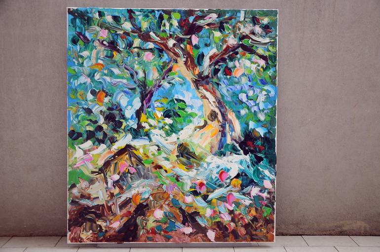 Original Expressionism Seascape Painting by Antonino Puliafico
