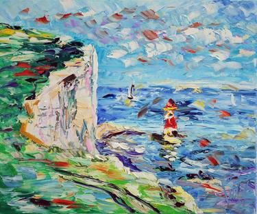 Original Expressionism Seascape Paintings by antonino Puliafico