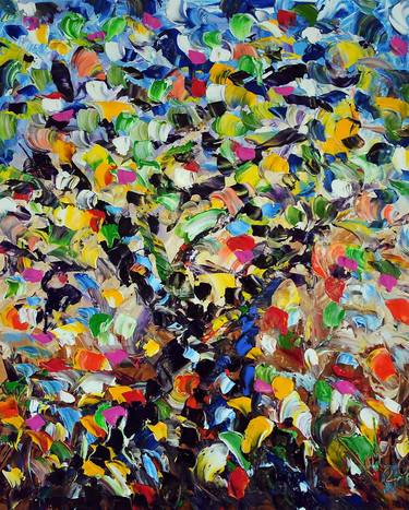 Original Abstract Expressionism Abstract Paintings by antonino Puliafico