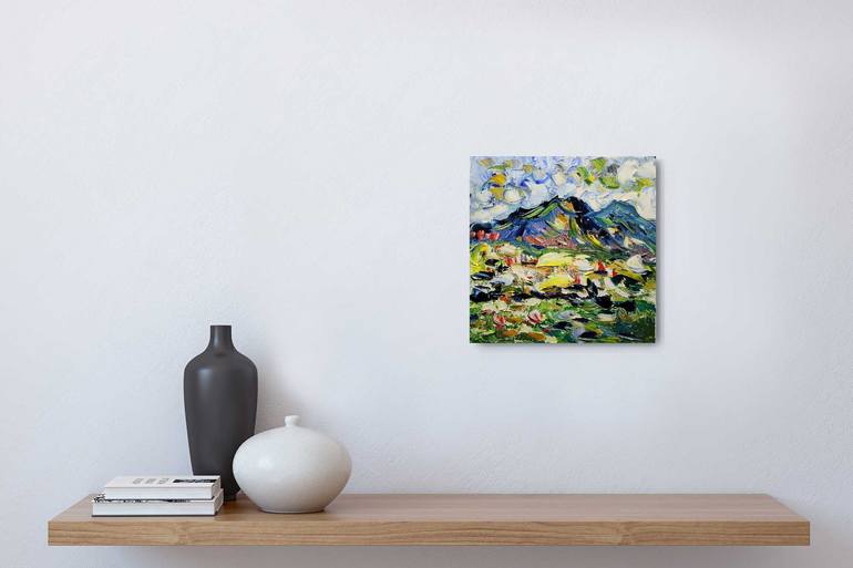 Original Abstract Expressionism Abstract Painting by Antonino Puliafico