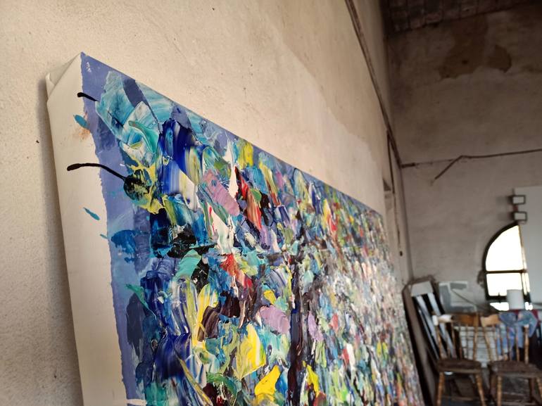 Original Abstract Painting by antonino Puliafico