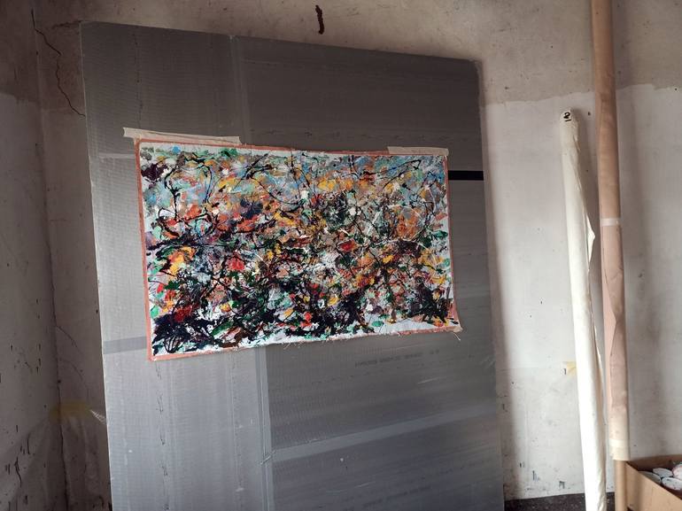 Original Abstract Painting by antonino Puliafico