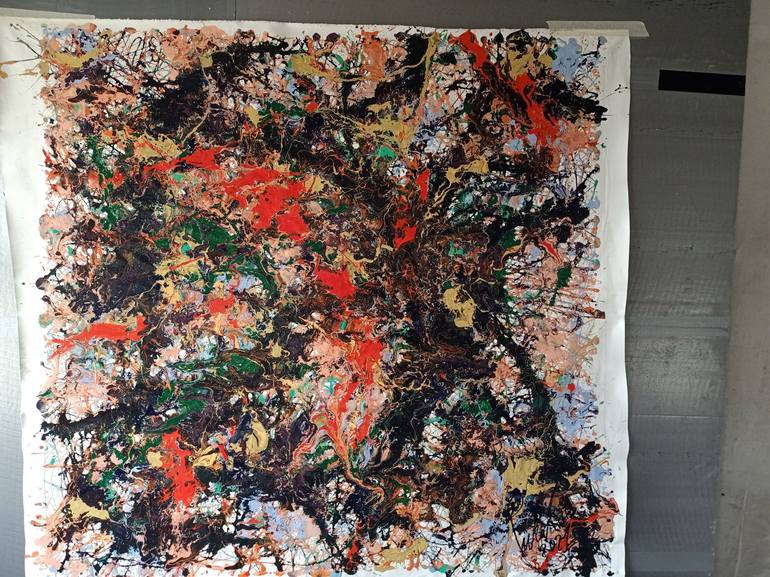 Original Abstract Painting by antonino Puliafico