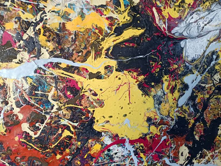 Original Abstract Painting by Antonino Puliafico