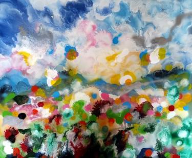 Original Abstract Expressionism Landscape Paintings by antonino Puliafico