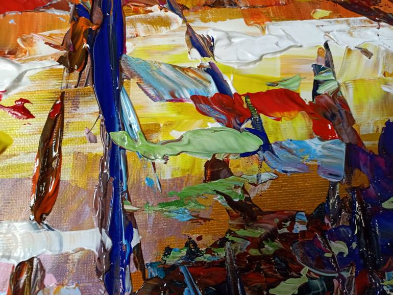 Original Abstract Expressionism Abstract Painting by Antonino Puliafico