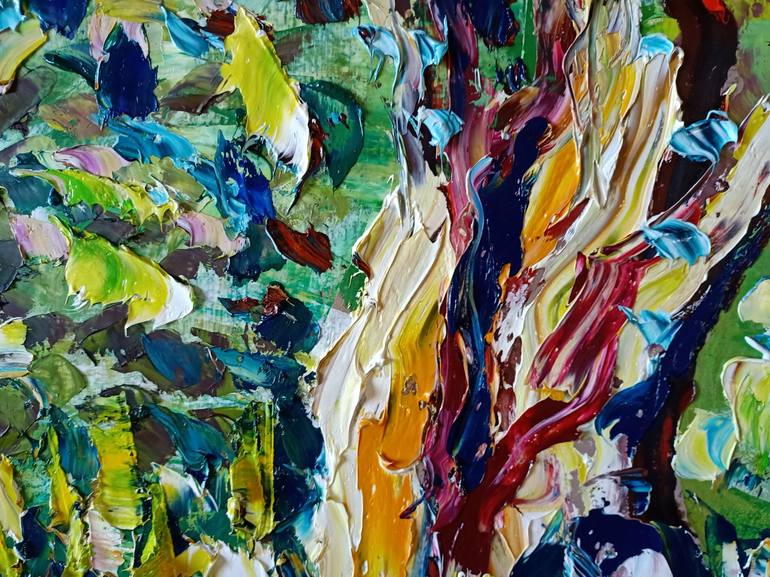 Original Abstract Expressionism Abstract Painting by antonino Puliafico