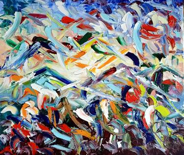 Original Abstract Expressionism Abstract Paintings by antonino Puliafico