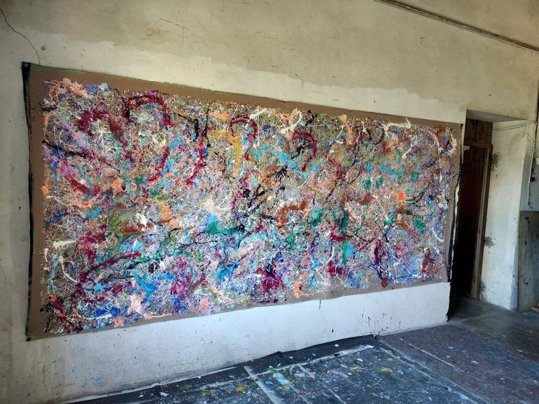 Original Abstract Painting by antonino Puliafico