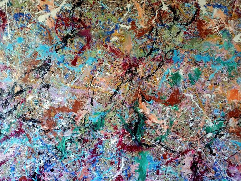 Original Abstract Painting by antonino Puliafico