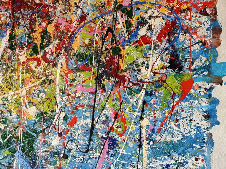 Original Abstract Painting by antonino Puliafico