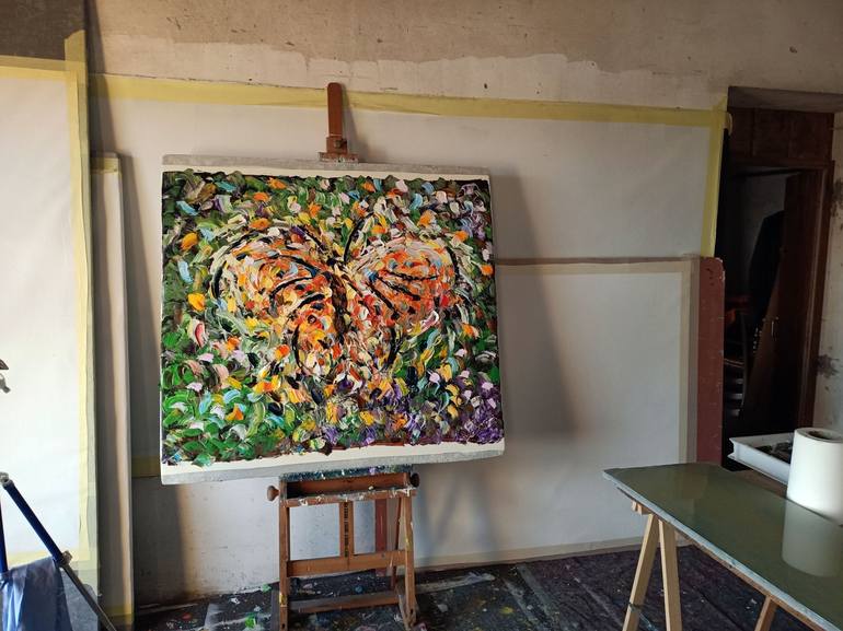 Original Abstract Painting by antonino Puliafico