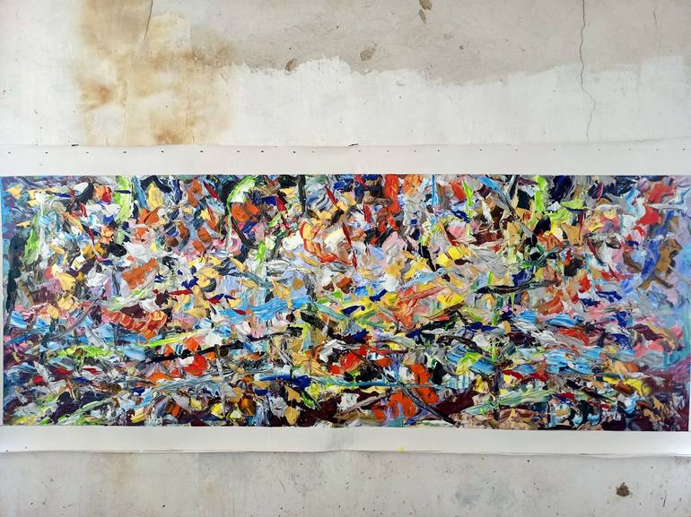 Original Abstract Painting by antonino Puliafico