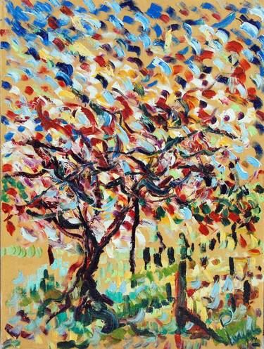 Original Tree Paintings by antonino Puliafico