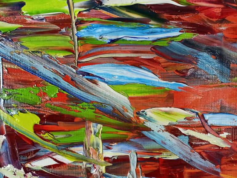 Original Abstract Painting by Antonino Puliafico