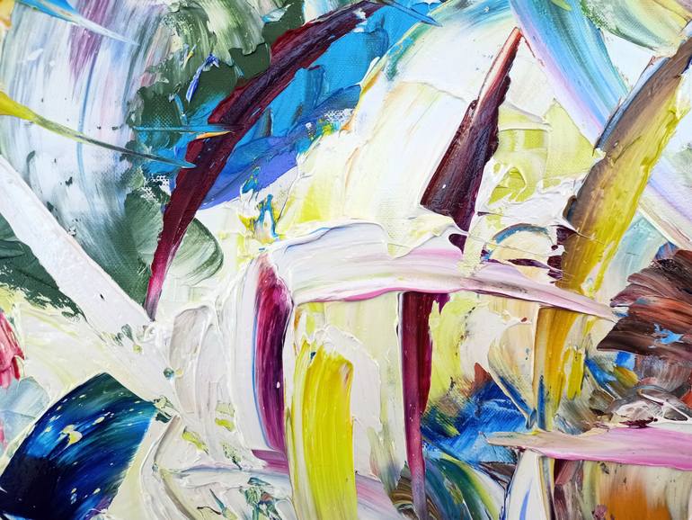 Original Abstract Painting by Antonino Puliafico