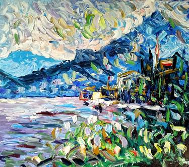 Original Impressionism Abstract Paintings by antonino Puliafico