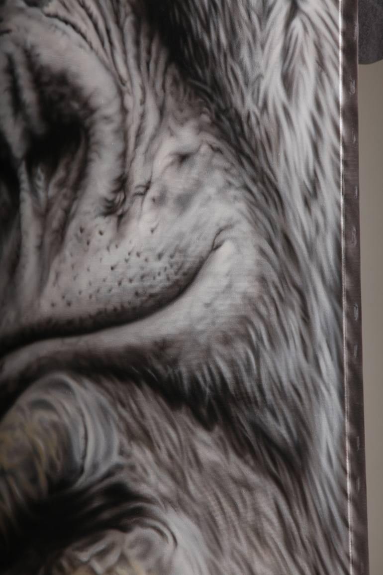 Original Realism Animal Painting by Yuriy Shysh