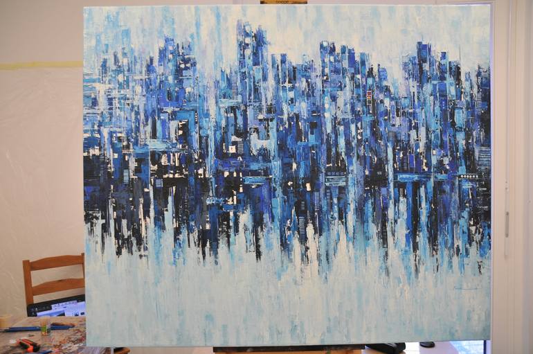 Original Street Art Abstract Painting by Mande A