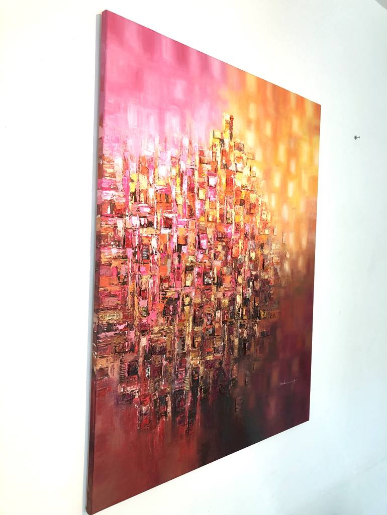 Original Abstract Painting by Mande A