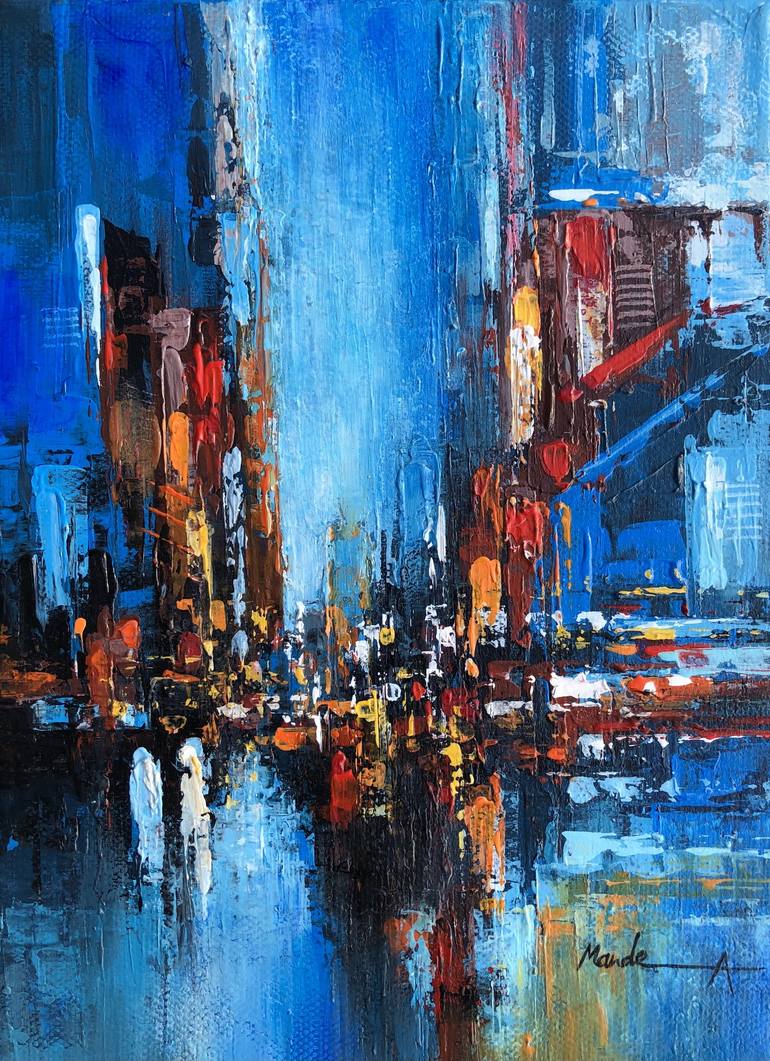 London Painting By Mande A 