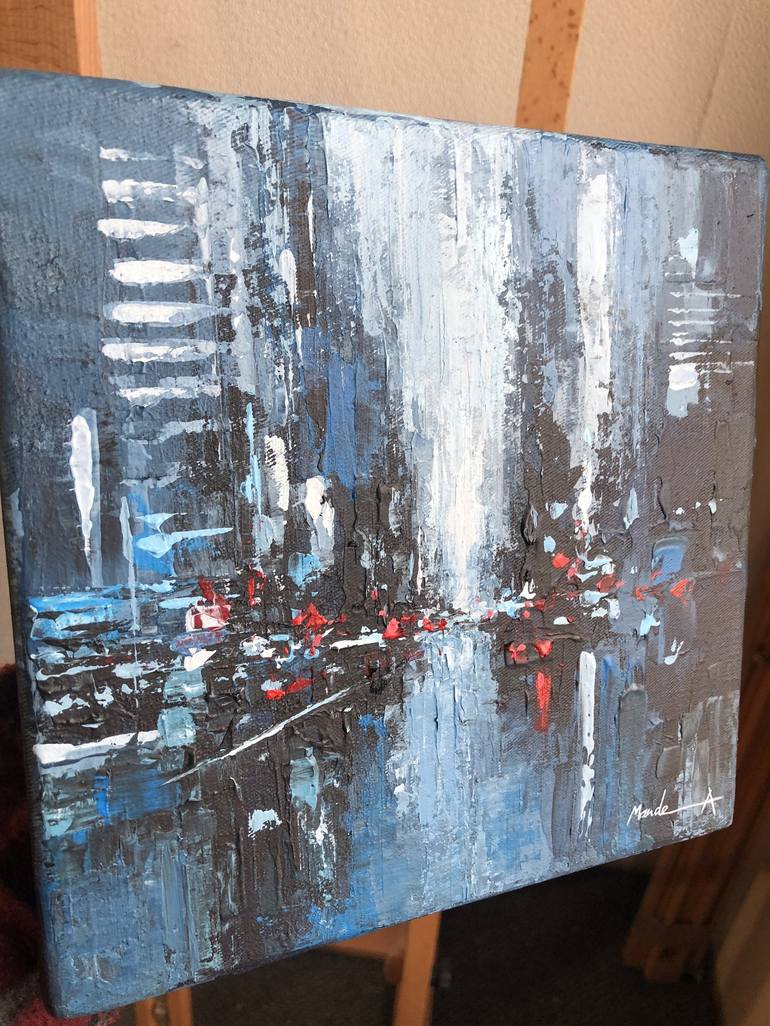 Original Abstract Painting by Mande A