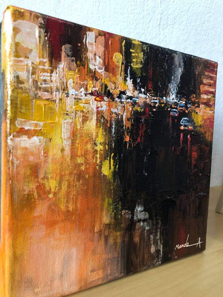 Original Abstract Painting by Mande A