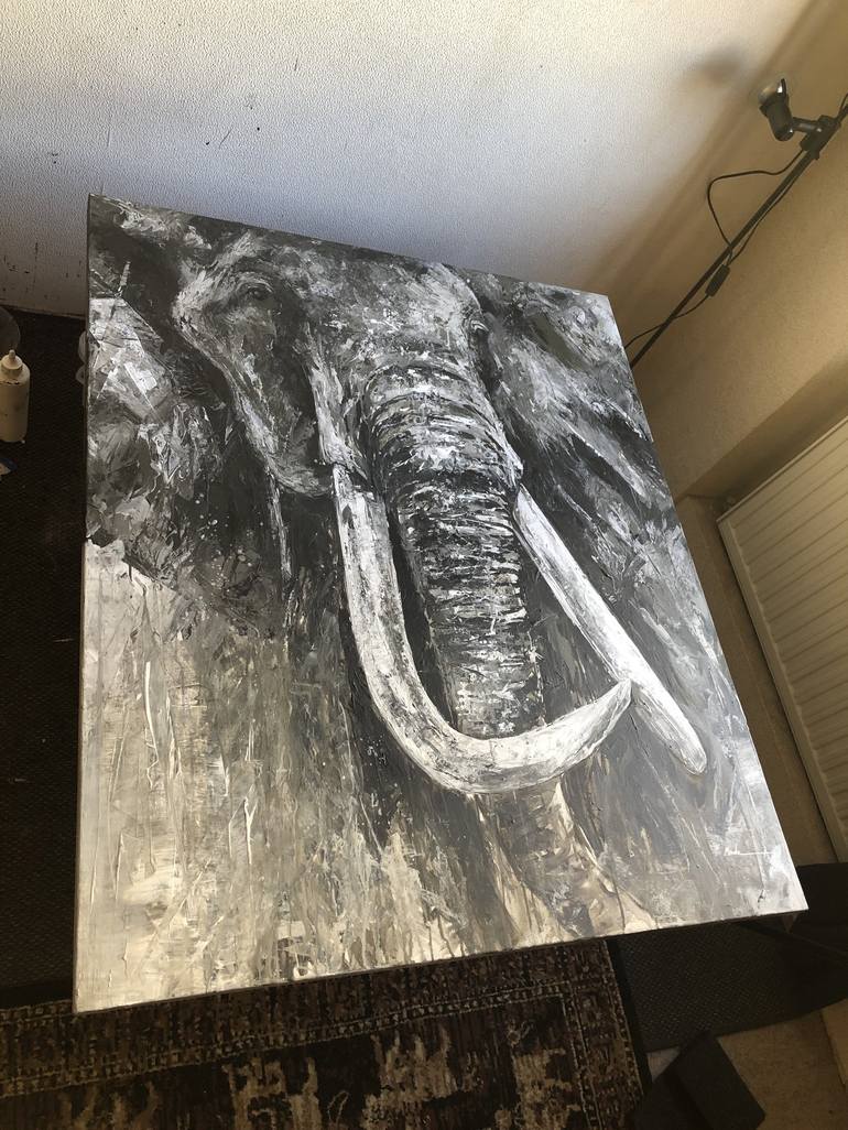 Original Animal Painting by Mande A