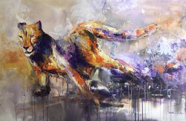 Original Abstract Paintings by Mande A