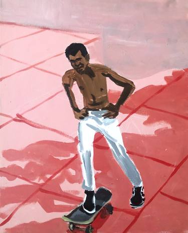 Print of Figurative Sports Paintings by Julia Kiryanova