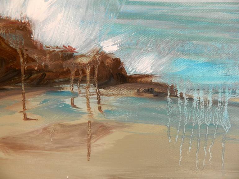 Original Seascape Painting by Jennifer Chandiram