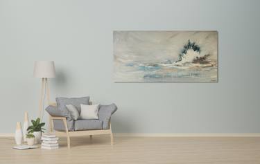 Original Seascape Painting by Jennifer Chandiram