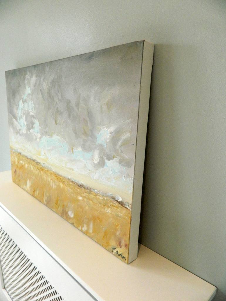 Original Impressionism Landscape Painting by Jennifer Chandiram