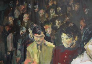 Original Expressionism People Paintings by van der Eecken Anchri