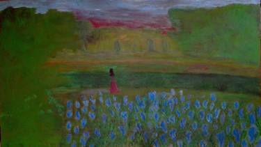 Print of Figurative Garden Paintings by Alina Suleyman
